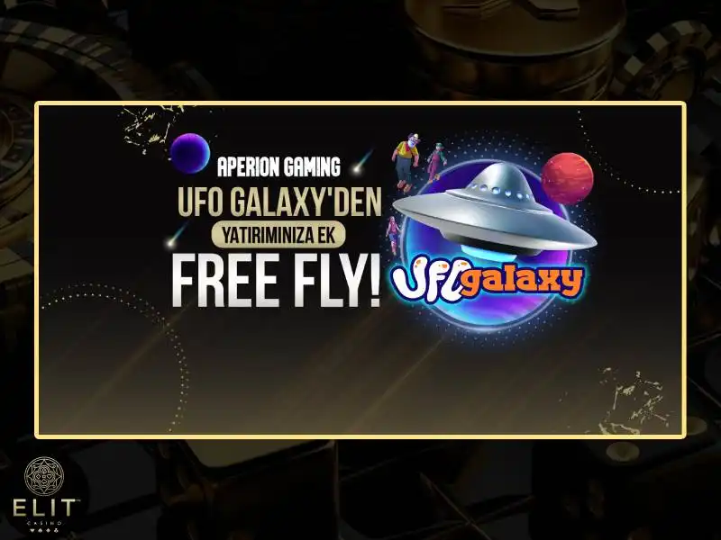 Ежедневное преимущество ElitCasino в виде бесплатных ставок в UFO Galaxy